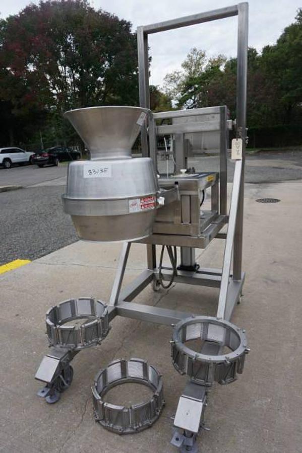 Used Urschel CC-D Stainless Shredder/Slicer/Strip Cutter, Portable