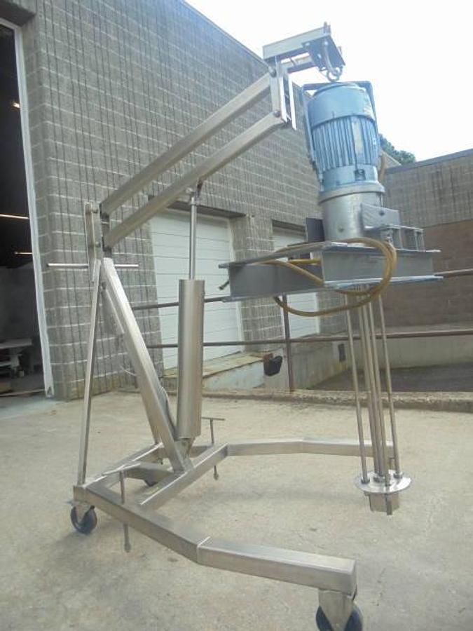 Used Hill 3 HP Homogenizing Mixer, Explosion Proof