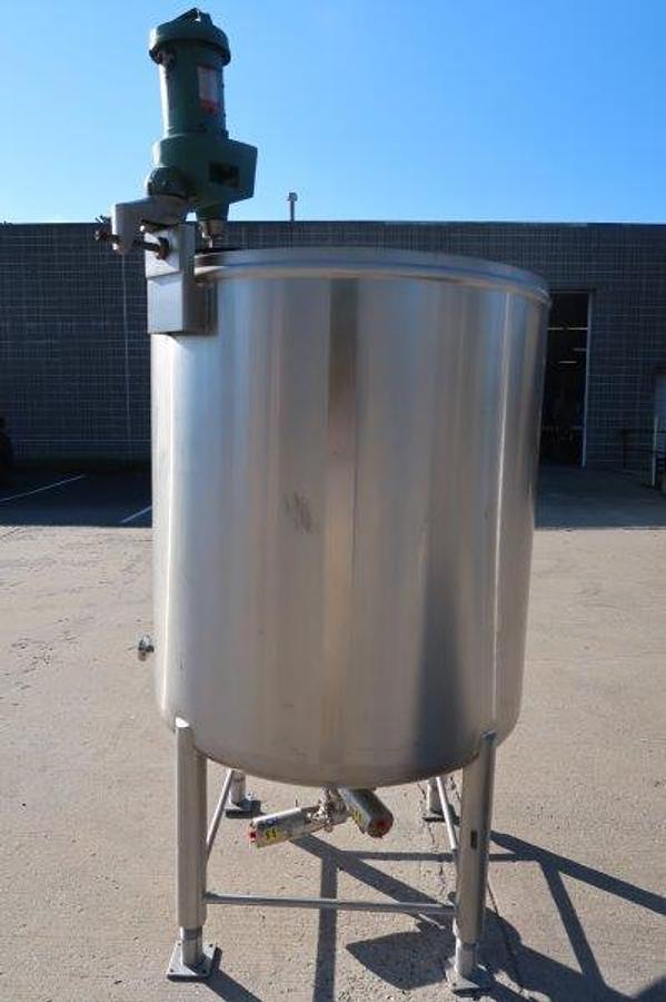Used 300 Gallon APV Crepaco Stainless Steel Mix Tank