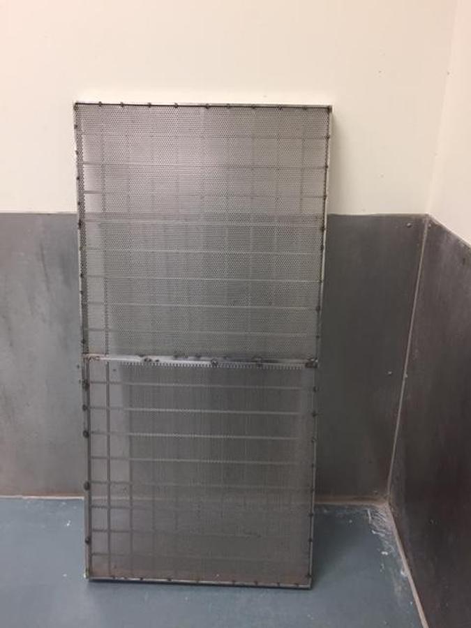 Used 15 Cu.Ft. Aaron Stainless Steel Ribbon Blender, Center Bottom Discharge