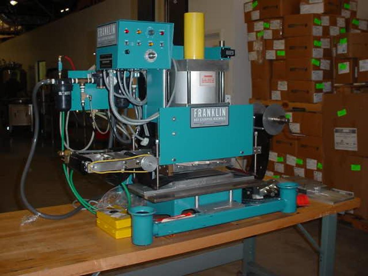 Used Franklin Hot Stamp Imprint Machine, Table Top