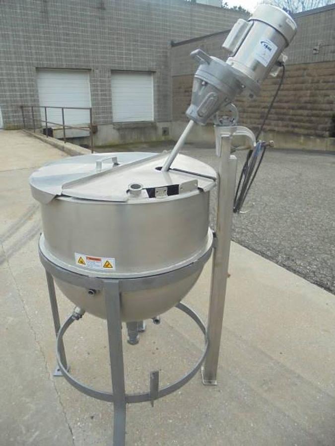 Used 60 Gallon Toronto Coppersmithing Mix Kettle, 100 PSI Jacket
