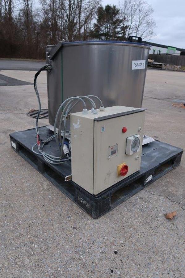 Used Eillert 20 In. Diameter SS Basket Centrifuge/Spin Dryer