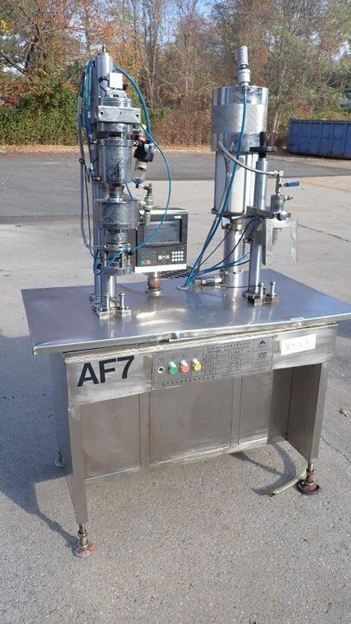 Used Yangzhou Meida Semi-Automatic Aerosol Filler