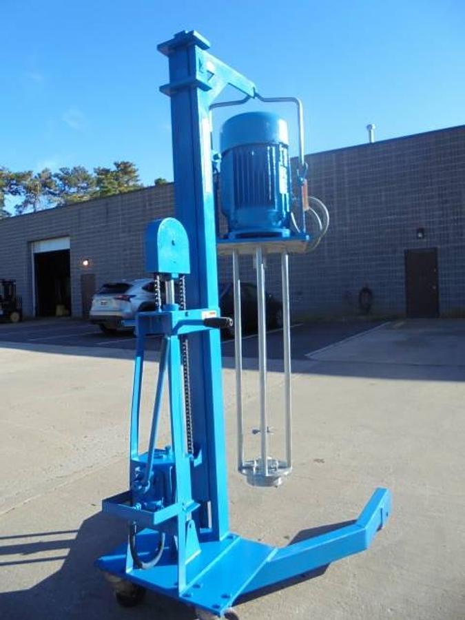 Used Silverson 25HP XP “Drop-In” Homo Mixer, with Hoist