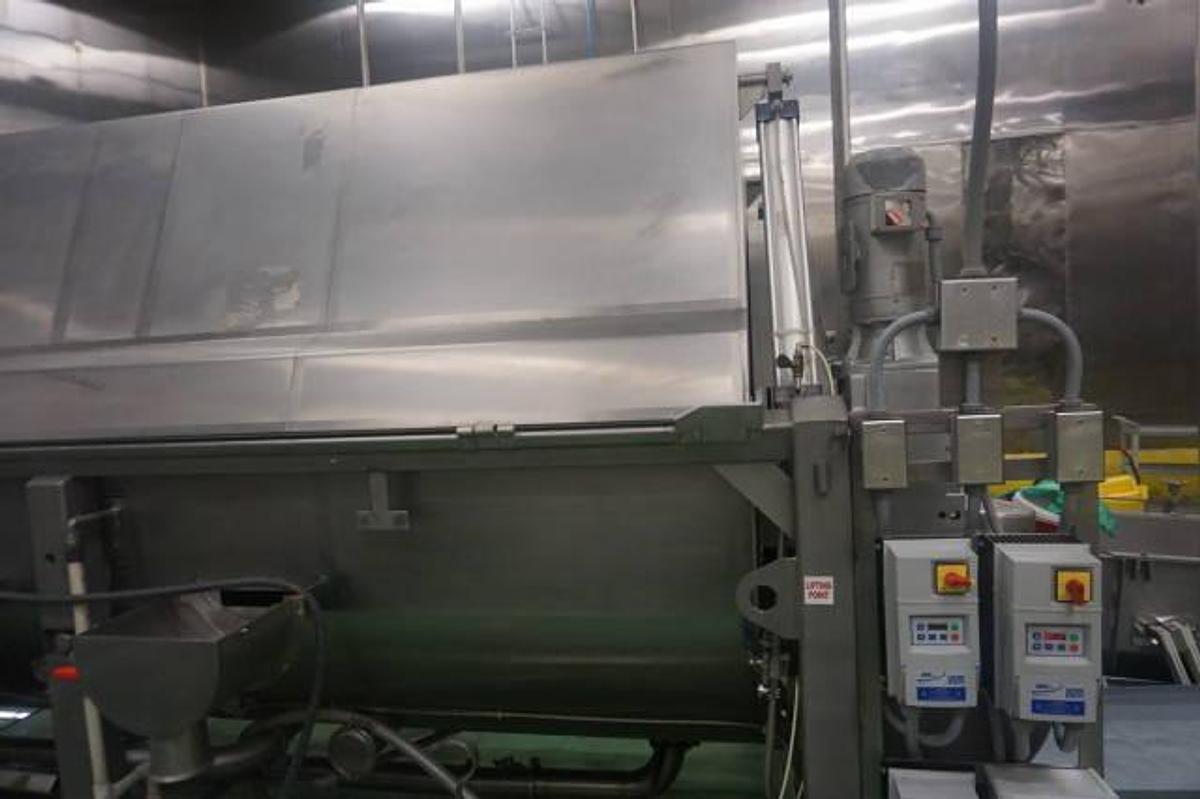 Used Lyco 60 In. X 16 Ft. SS Drum Cooker/Cooler
