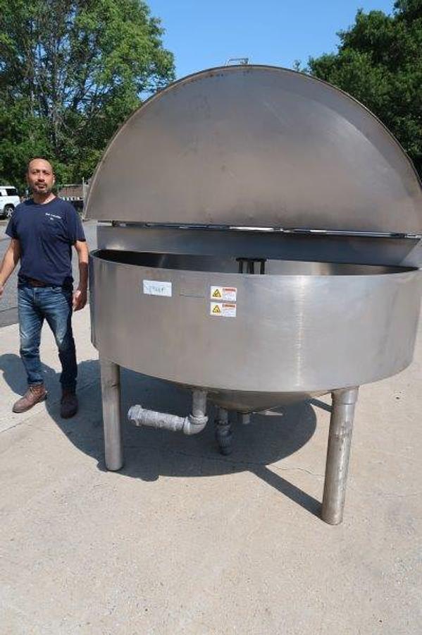 Used Chester Jensen 200 Gallon Agitated Cooker/Cooler