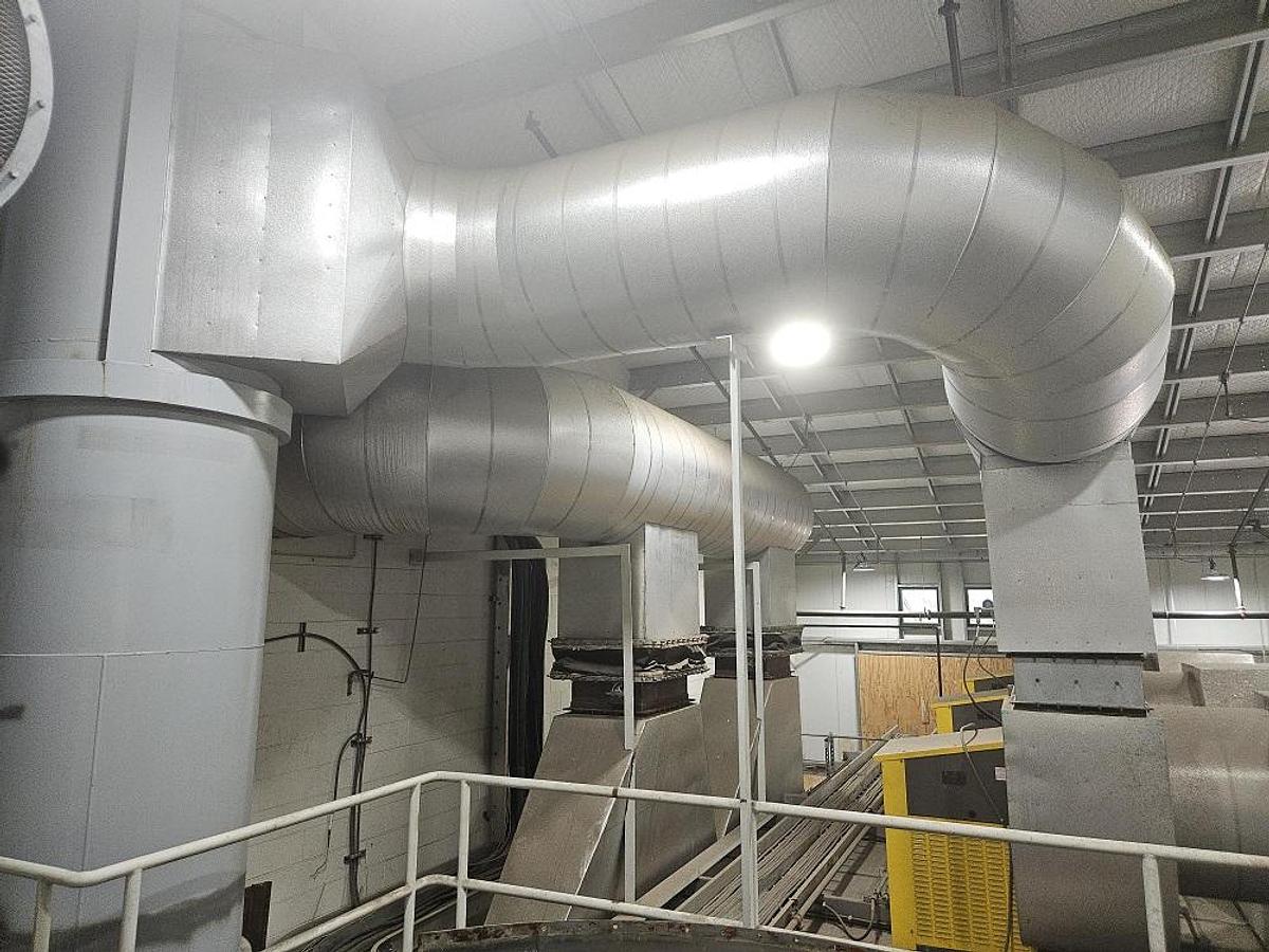 Used Wolverine Proctor Single Pass Dryer