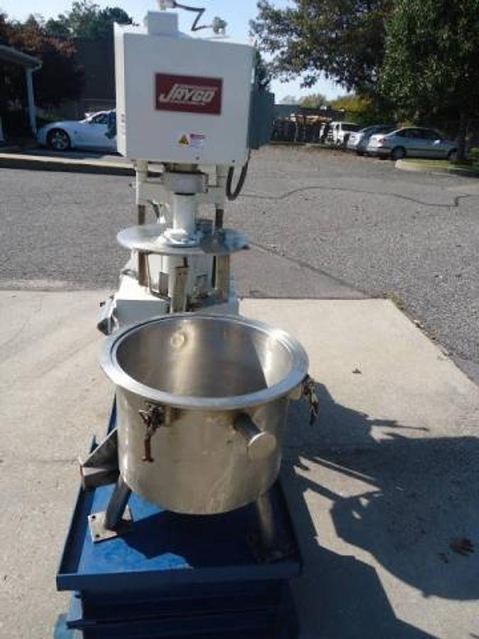 Used Jaygo 10 Gal. Ss Dual Shaft Mixer, Xp Vari