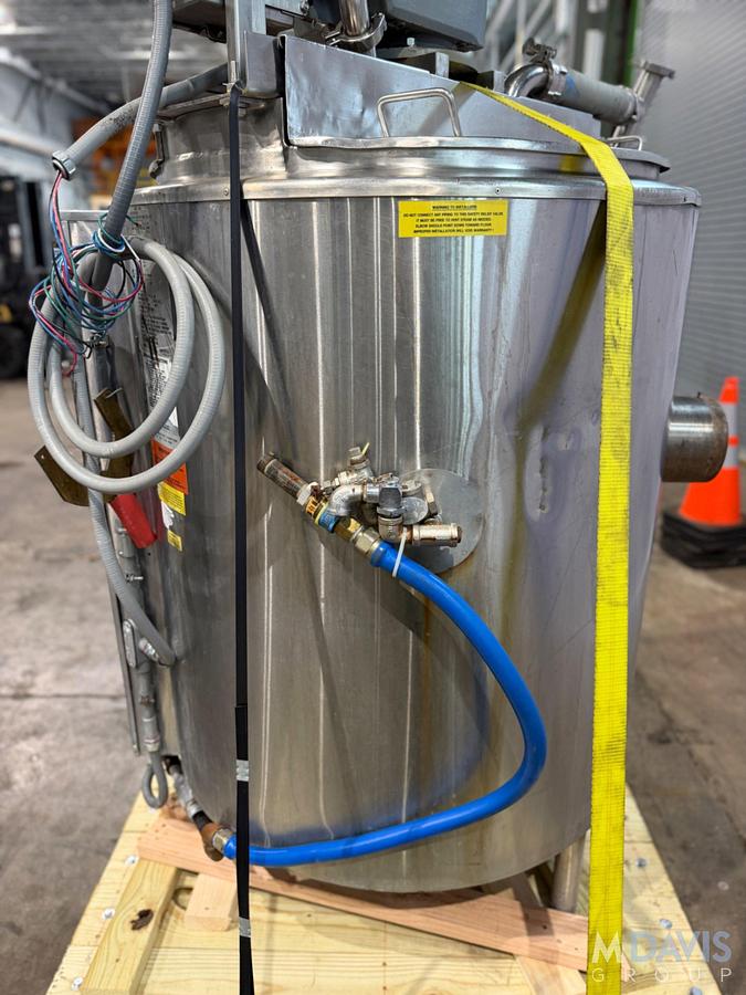Used Groen 80 Gallon Jacketed Gas Fired Kettle