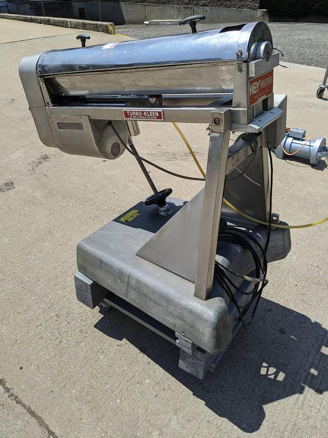 Used Key Industries “Turbo-Kleen” CP-300 Capsule Polisher