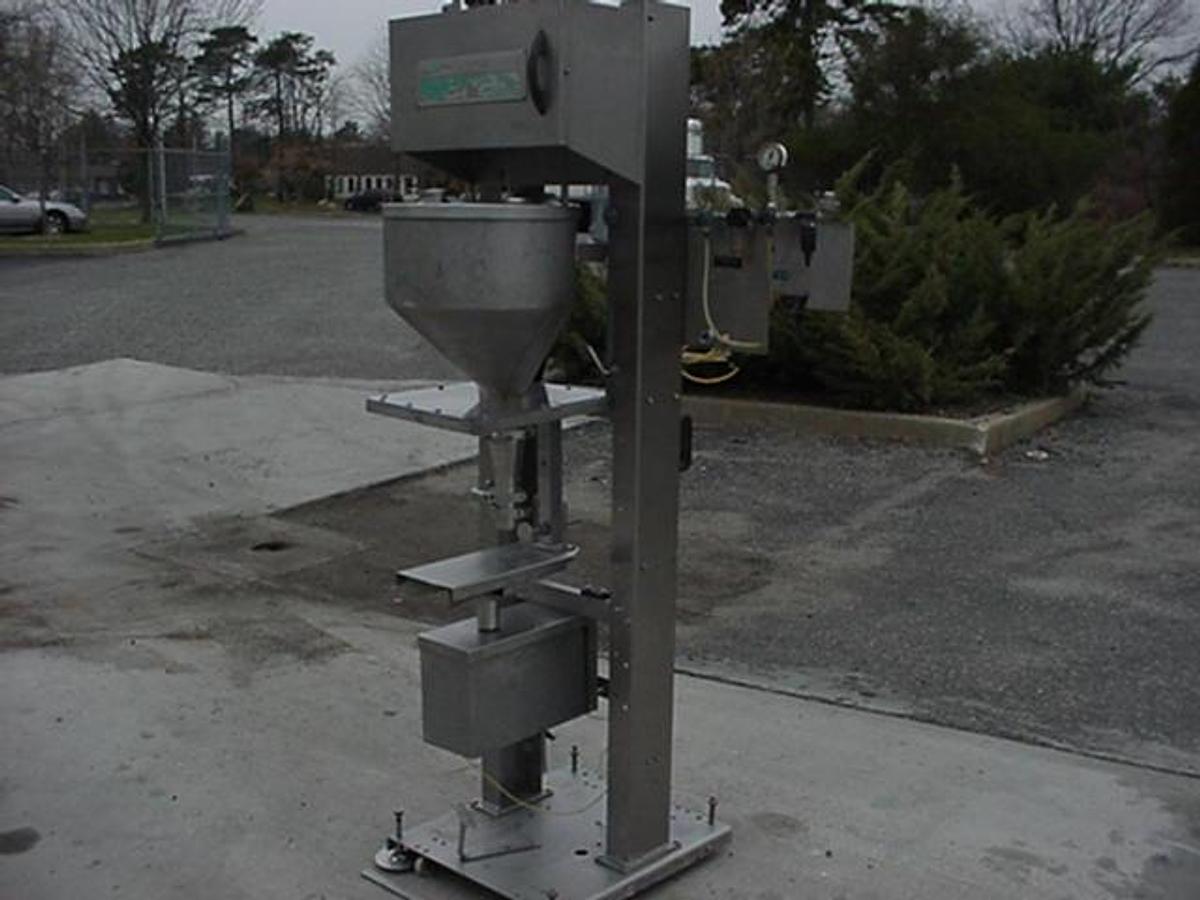 Used Serac Semi-Automatic Weigh Type Liquid Filler