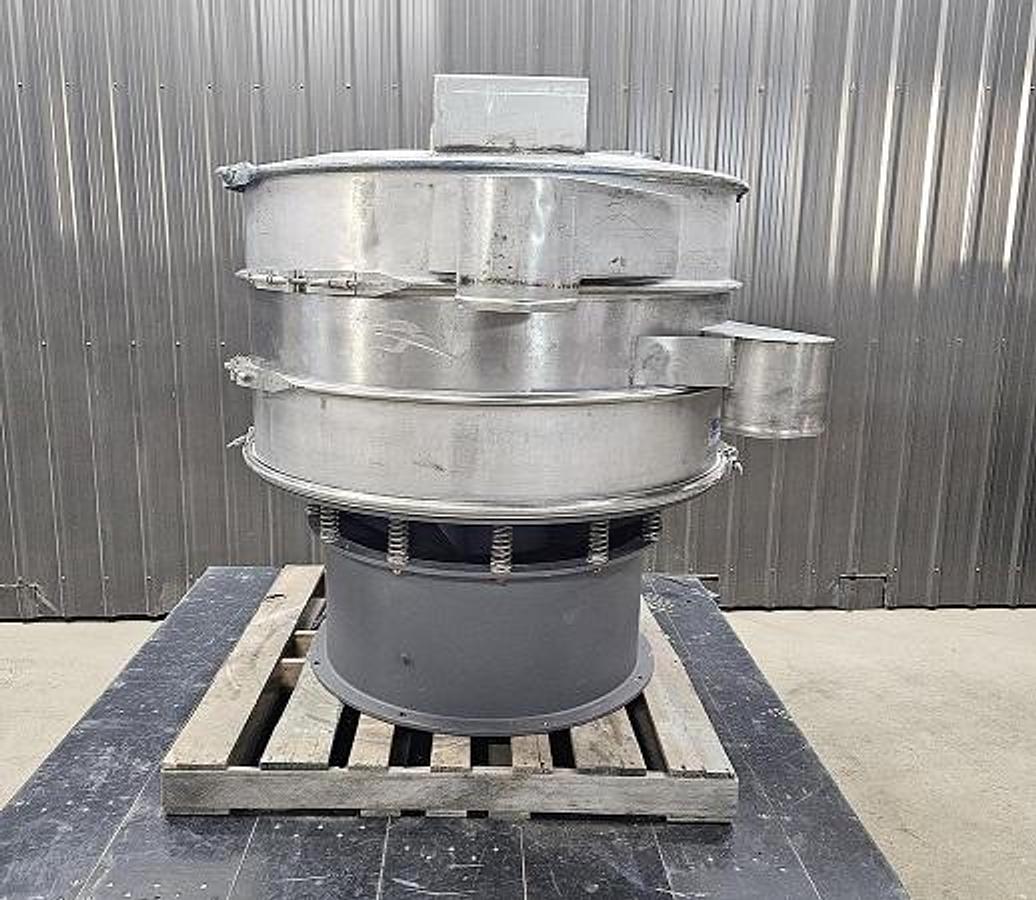 Used Sweco 48 In. Diameter Three Deck Vibratory Screener