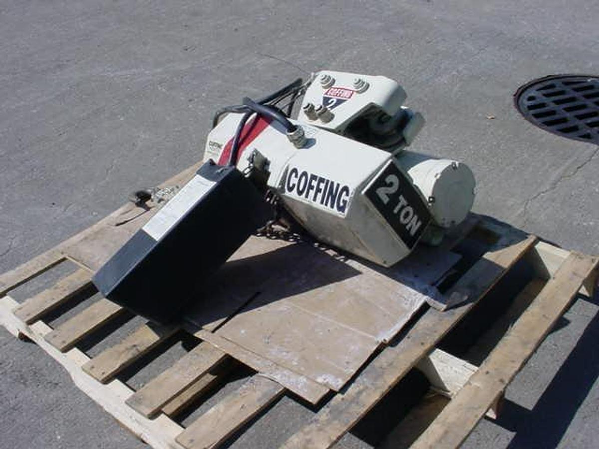 Used Coffing 2 Ton Electric Hoist