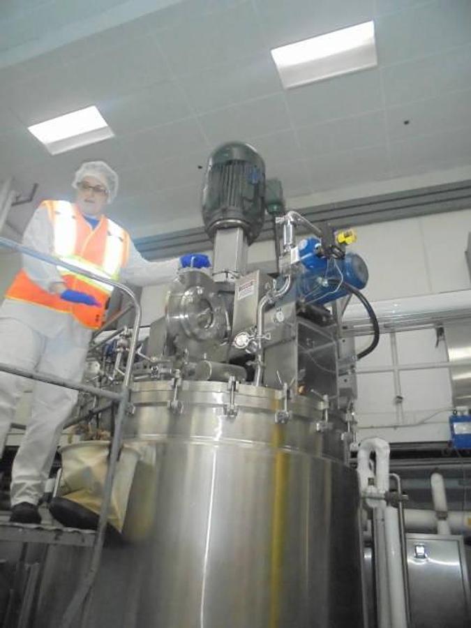 Used 2,000 Liter Greerco/Gifford Wood Triple Motion “Agi-Mixer” Vacuum Kettle/Reactor, 60 HP