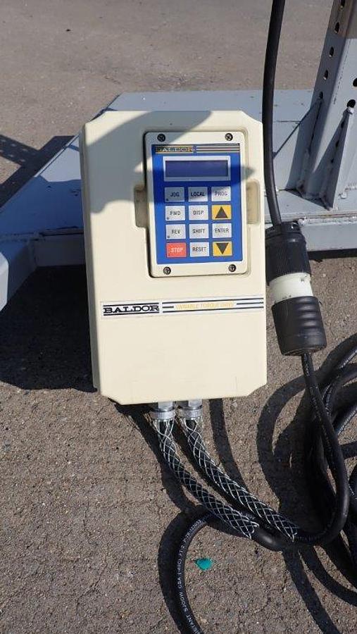 Used Lightnin 2 HP Portable Clamp on Mixer, Variable Speed