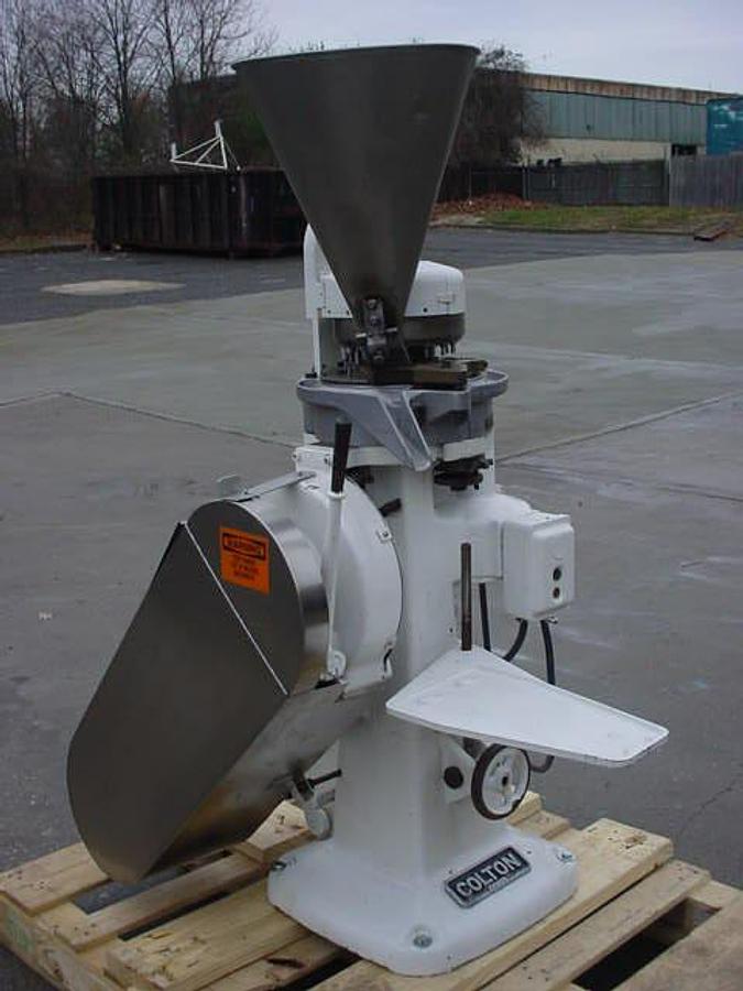 Used Colton 216 16 Station Rotary Tablet Press, Keyed Head