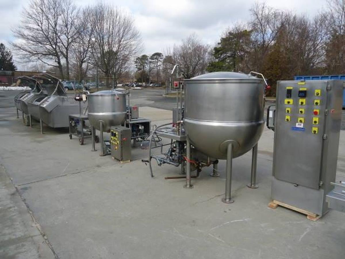 Used CLEVELAND COOK CHILL PROCESSING and PACKAGING LINE