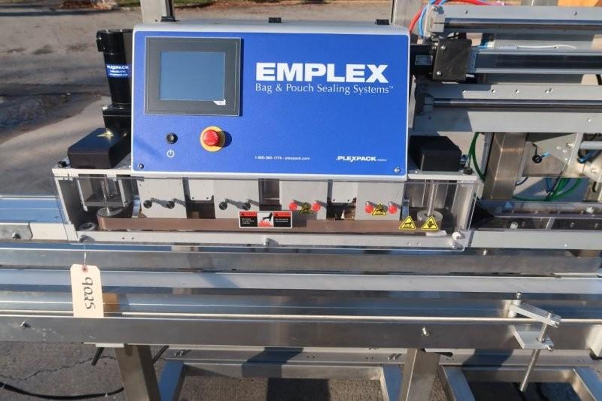 Used Emplex MPS7503S Continuous Band Sealer with vacuum/gas flush system, Portable