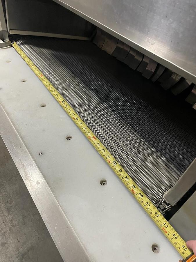 Used Praxair SS Cryogenic Freeze Tunnel, 25 Ft. Long Belt