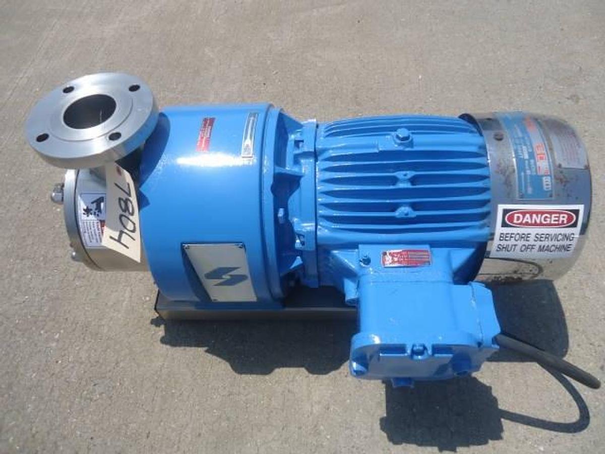 Used Silverson 600ls Stainless Steel Inline High Shear Mixer, 30  Hp