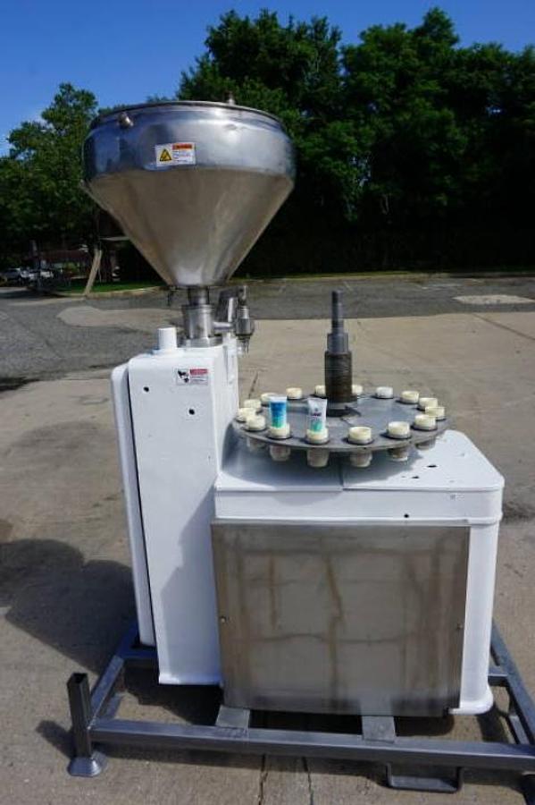 Used Kalix KX10 Tube Filling Machine, Jacketed Hopper