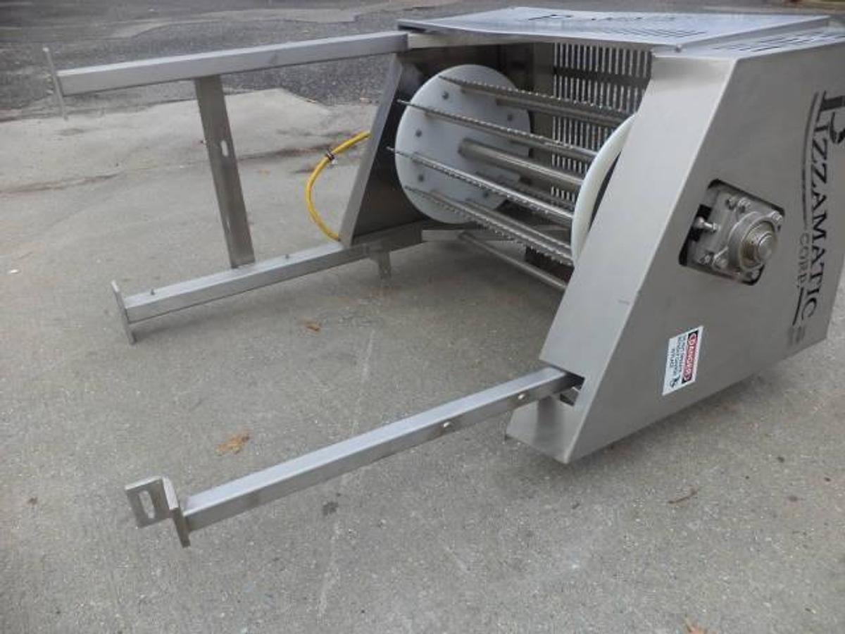 Used Pizzamatic “waterfall”” topping applicator for cheese”