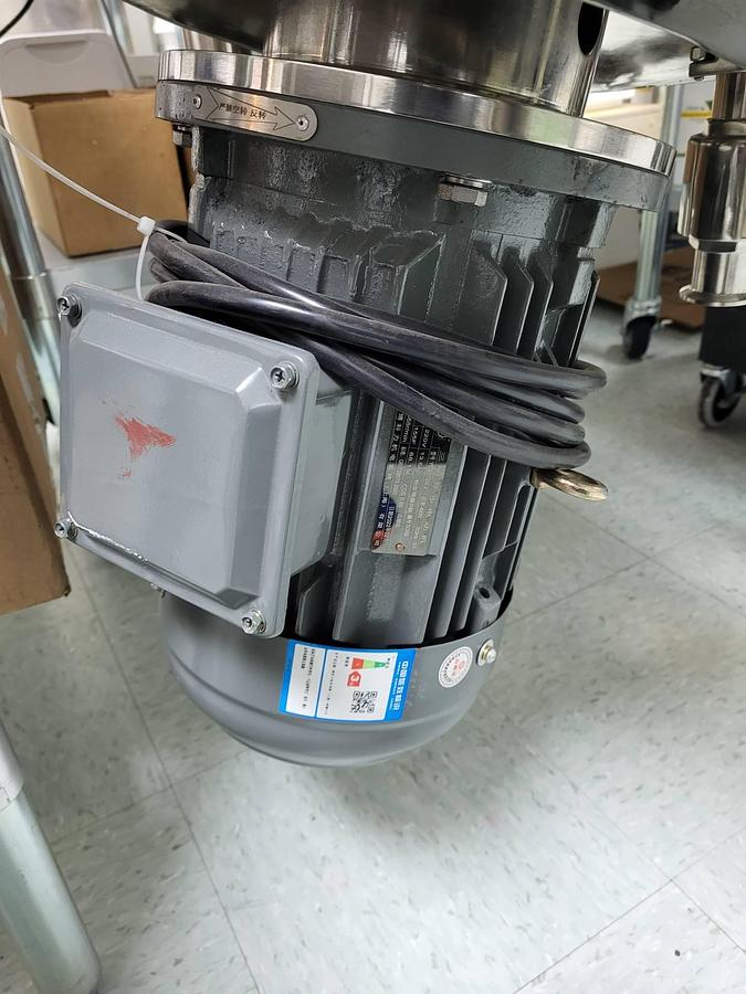 Used 300 Liter Stainless Steel Self-Contained Jacketed Electric Scraper Kettle, with Homogenizing