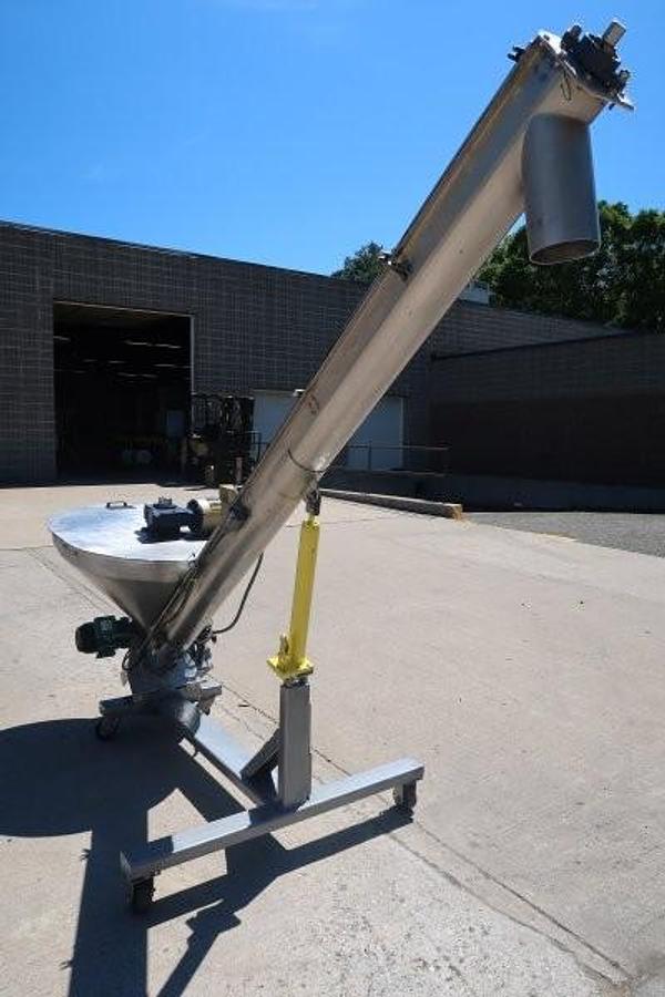 Used All Fill Model ISF Inclined Screw Conveying System, Portable