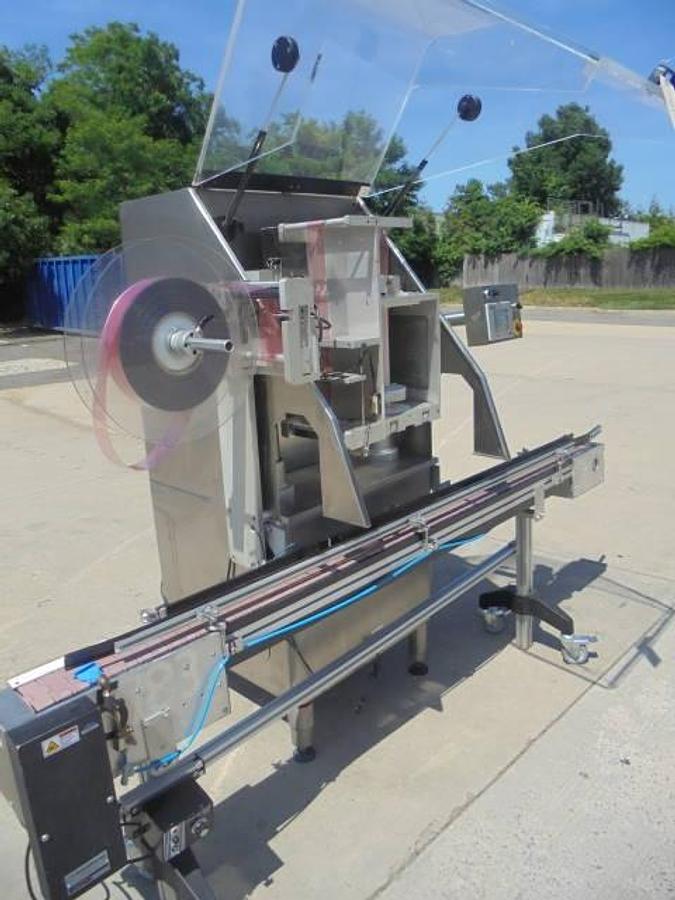 Used DT Kalish “Bandstar” Automatic Neck Bander/Sleever, Stainless Steel