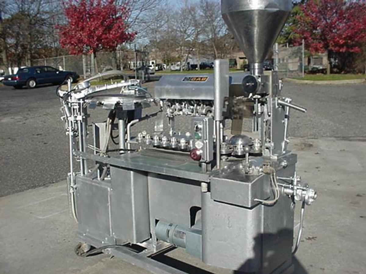 Used Norden/Arenco Plastic & Metal Tube Filler, Gab/Gap