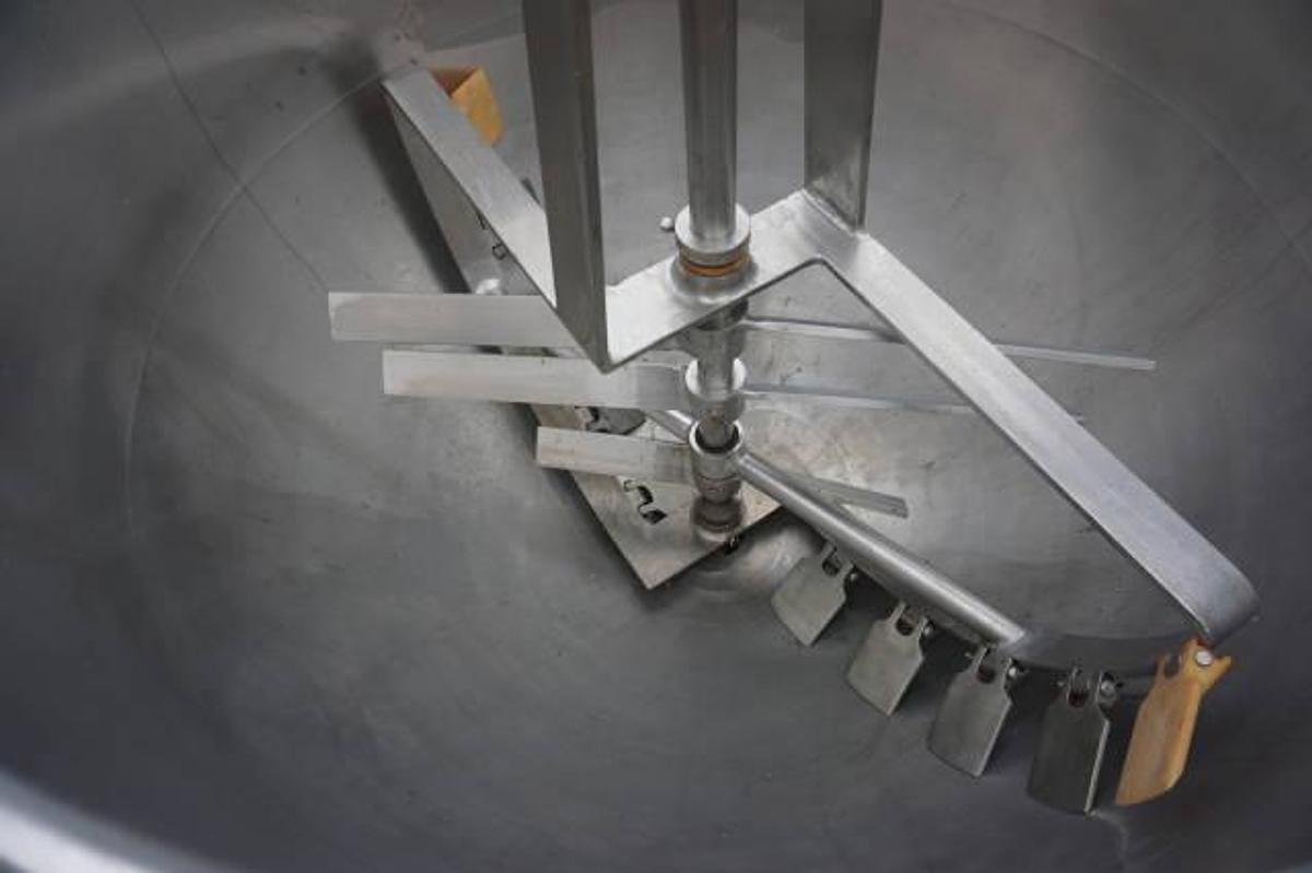Used 150 Gallon Lee Stainless Steel Double Motion Jacketed Kettle