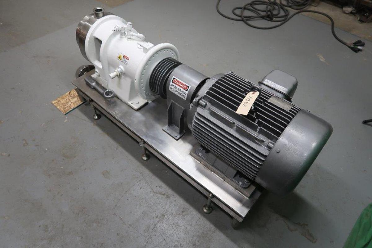 Used Charlotte SD-40 Stainless Steel Colloid Mill, 40 HP