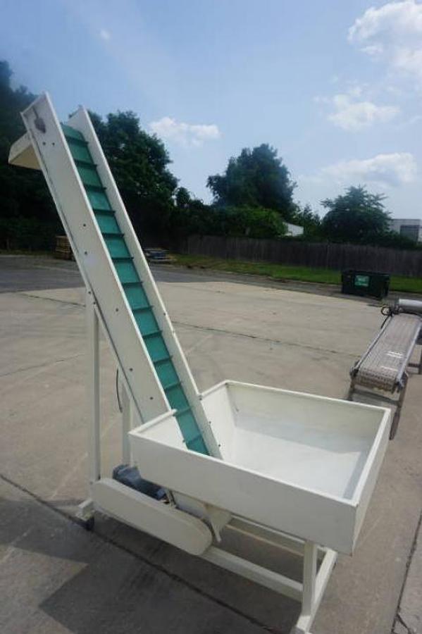 Used Inclined Cap Elevator-Feeder, 90 In. Discharge