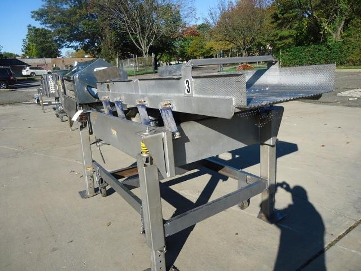 Used Key Technology Iso-Flo Vibratory Shaker/Feeder, Stainless-
