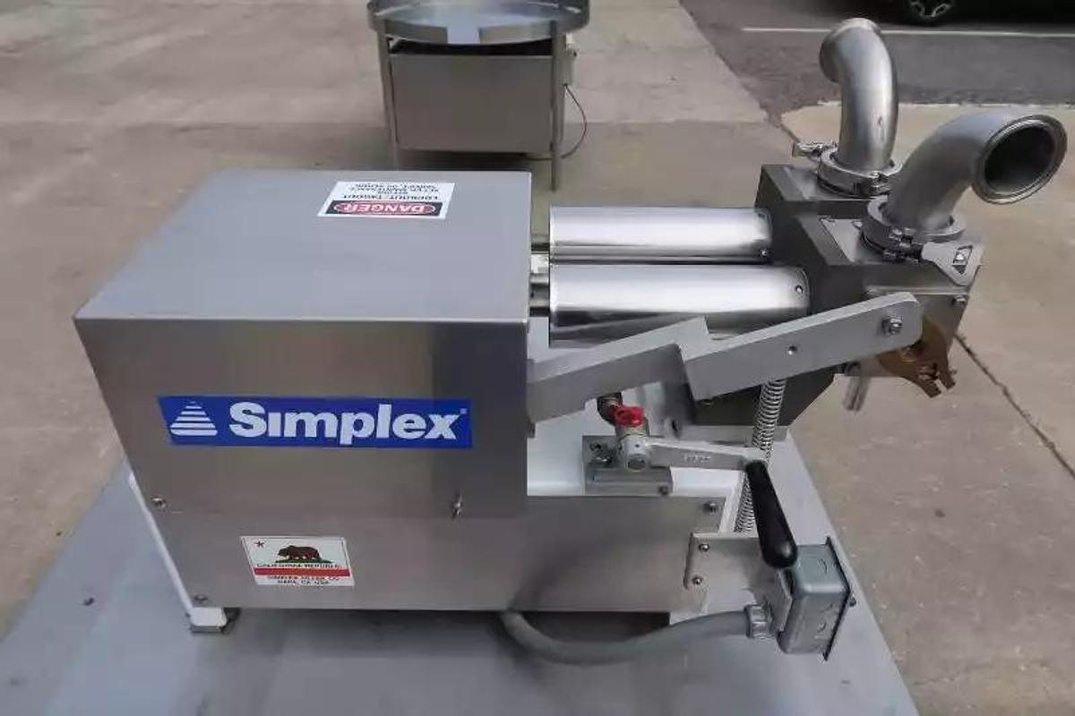 Used Simplex AS-2 Dual Piston Filler, Single Phase Electric