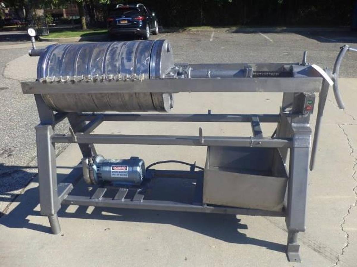 Used Star 18 In. Stainless Steel Filter Press With Pump