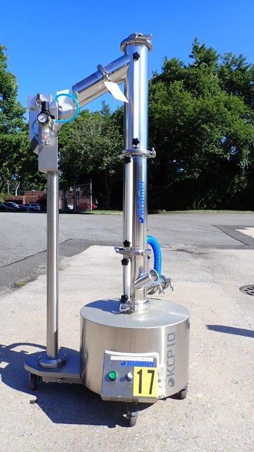 Used Kramer KCP10 SS Capsule Polisher, Portable