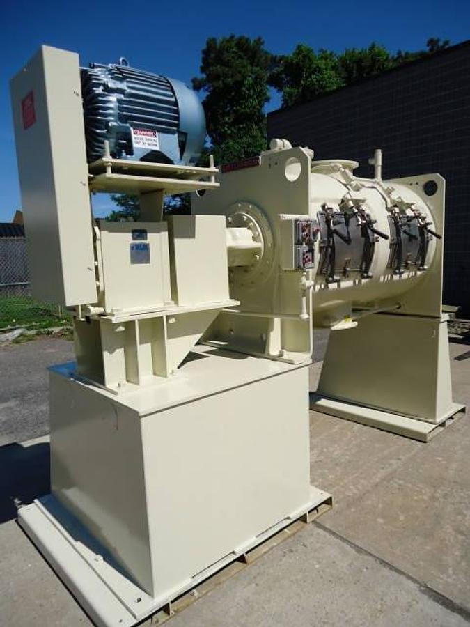Used Littleford Fkm-1200-E Stainless Plow Mixer, 75 Psi Jacket
