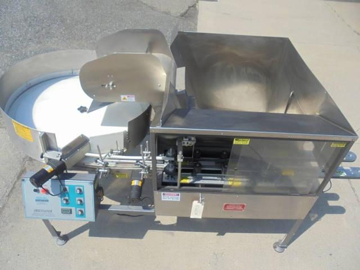 Used Kaps-All AU-6 Plastic Bottle Unscrambler