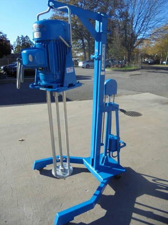 Used Silverson 25HP XP “Drop-In” Homo Mixer, with Hoist