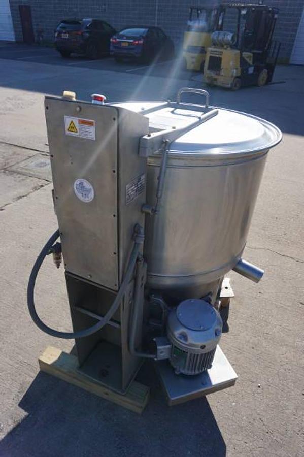 Used Bock FP-90 Food Processing Basket Centrifuge, 5 HP