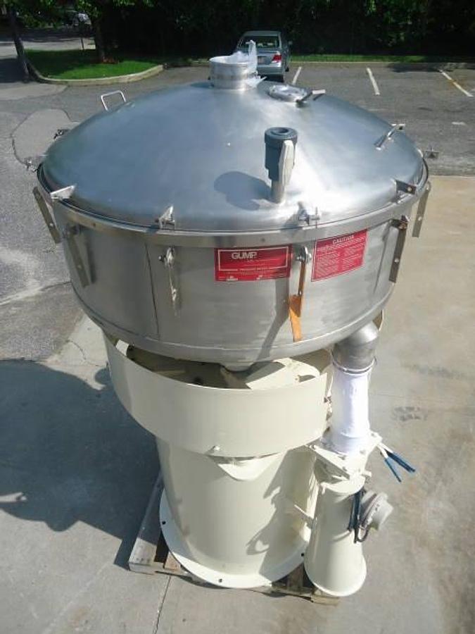 Used Gump Cp-43 Inline Pressure Sifter, Stainless Steel-