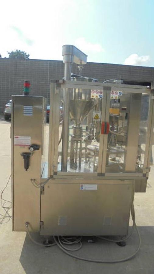 Used TGM Hot Air Automatic Plastic Tube Filling & Sealing Machine