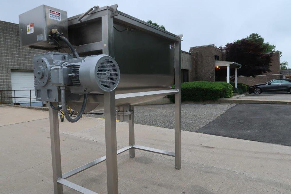 Used 35 Cu Ft. JDA Stainless Steel Double Ribbon Blender, Pharmaceutical Use