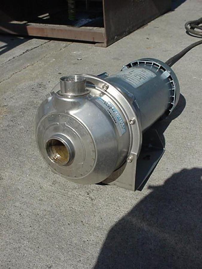 Used Goulds 1-1/4″ X 1-1/2″ Pump, 316 Stainless Steel