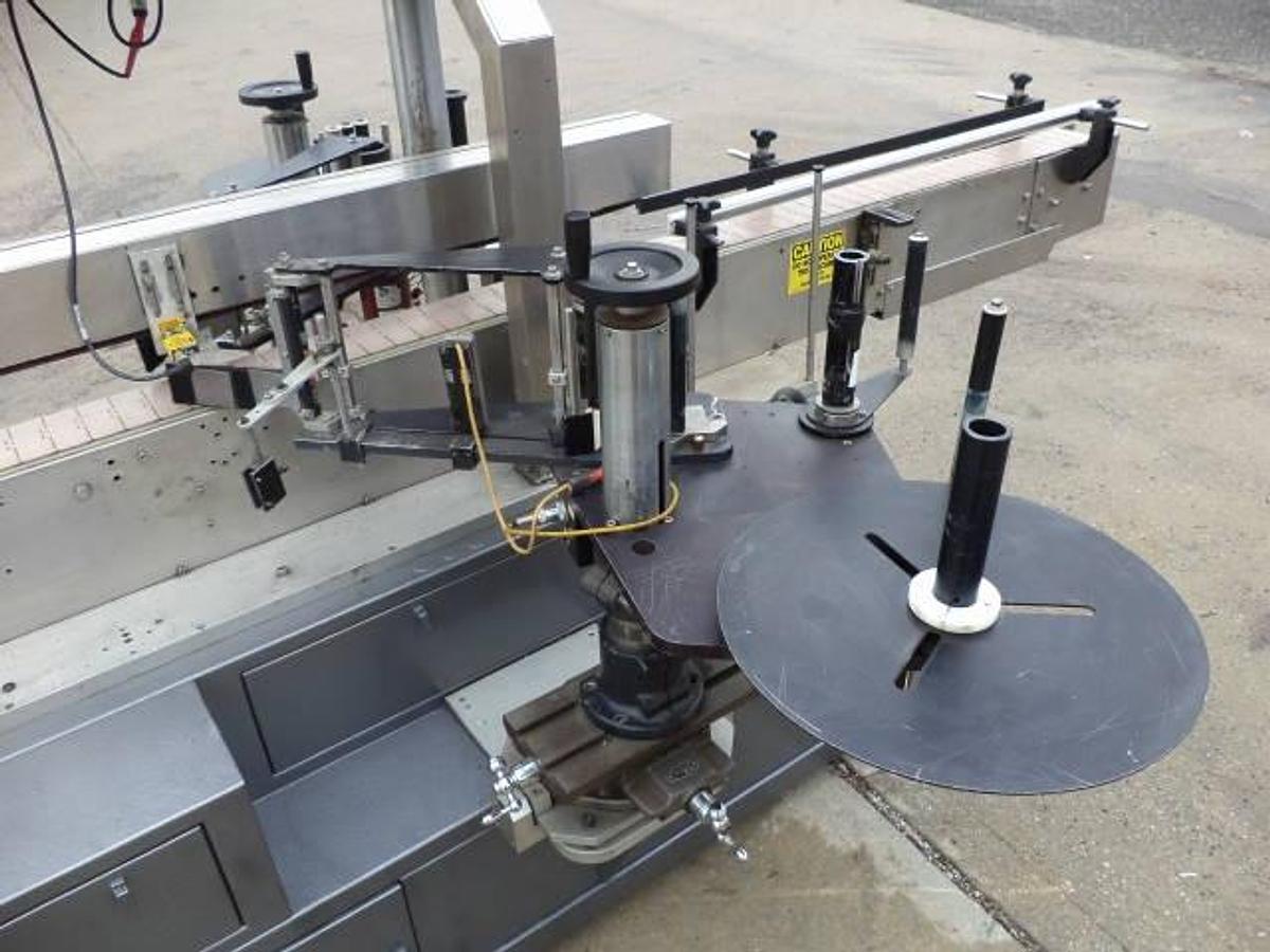 Used CCL Automatic Front & Back Pressure Sensitive Labeler