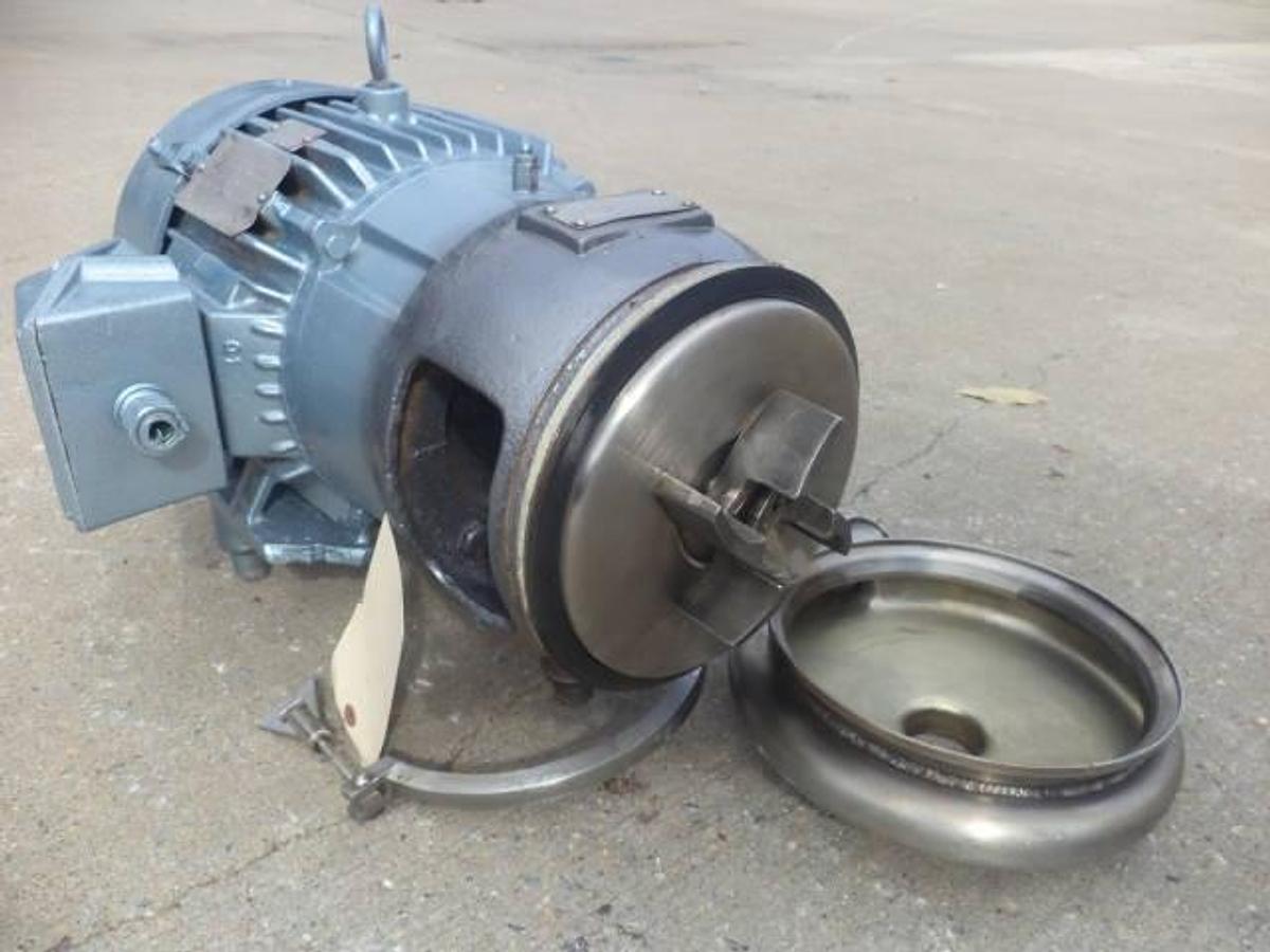 Used Crepaco 2 in. x 1-1/2 in. SS Sanitary Centrifugal Pump, 7.5HP