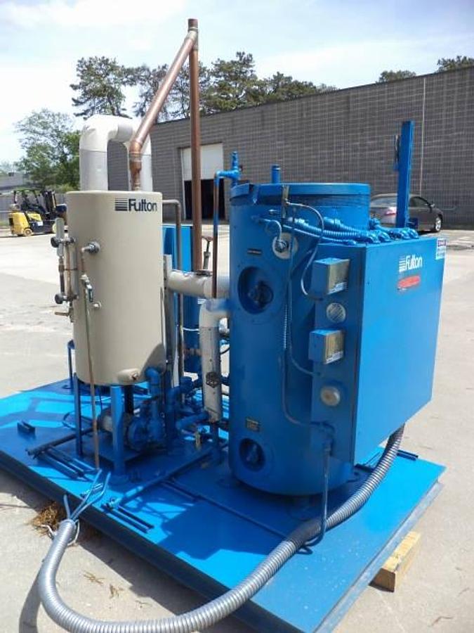 Used Fulton FB-100-L Electric Boiler System, Skid Mounted