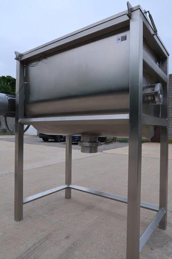 Used 35 Cu Ft. JDA Stainless Steel Double Ribbon Blender, Pharmaceutical Use